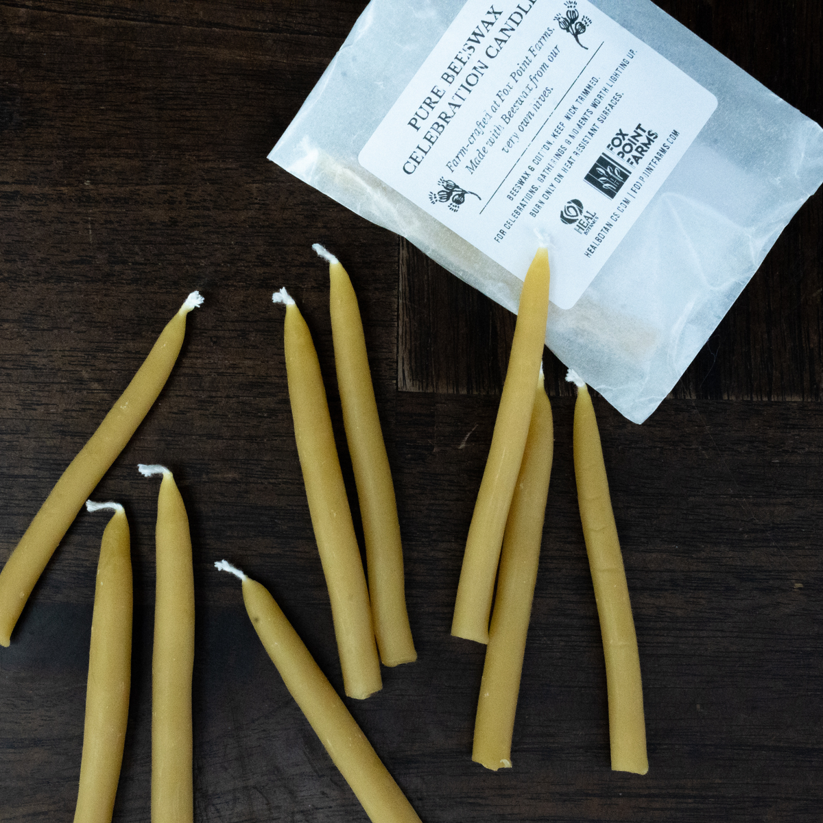 Pure Beeswax Celebration Candles