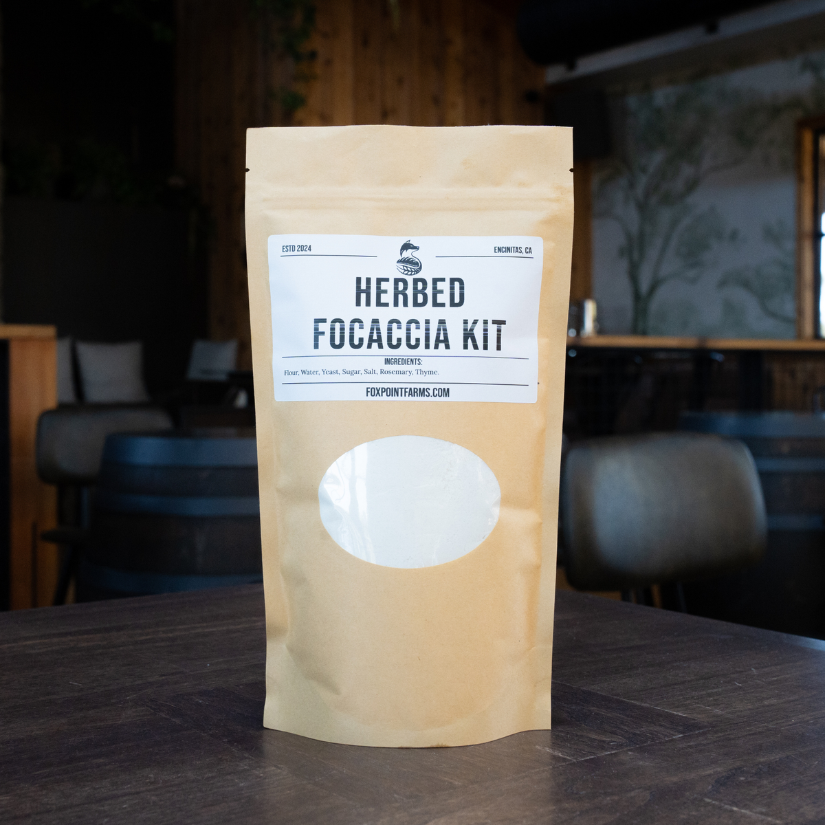 Fox Point Bakehouse Herbed Focaccia Kit: Rosemary & Thyme