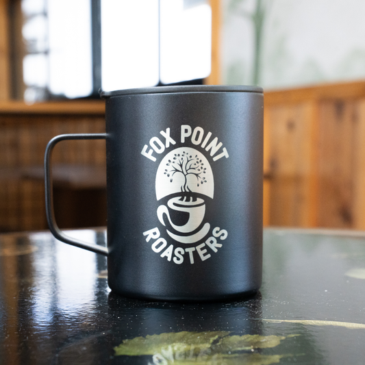 Fox Point Roasters Stainless Steel Coffee Mug