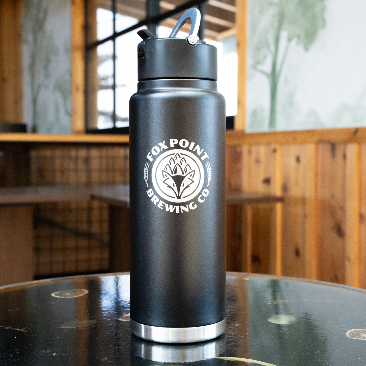 Fox Point Brewing Co Stainless Steel Adventure Bottle