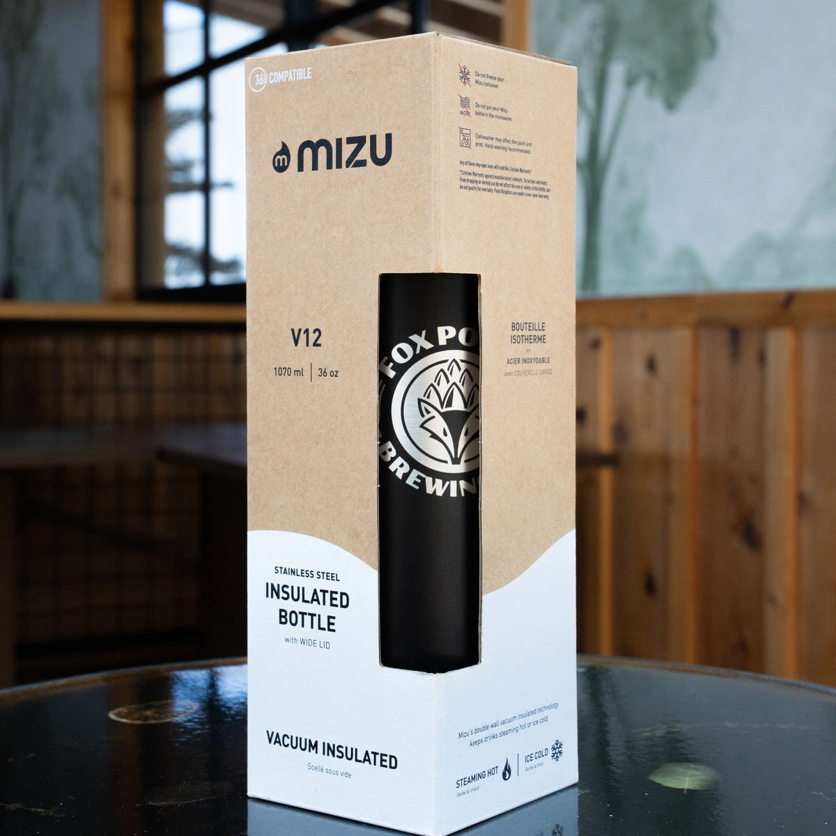 Fox Point Brewing Co Stainless Steel Adventure Bottle