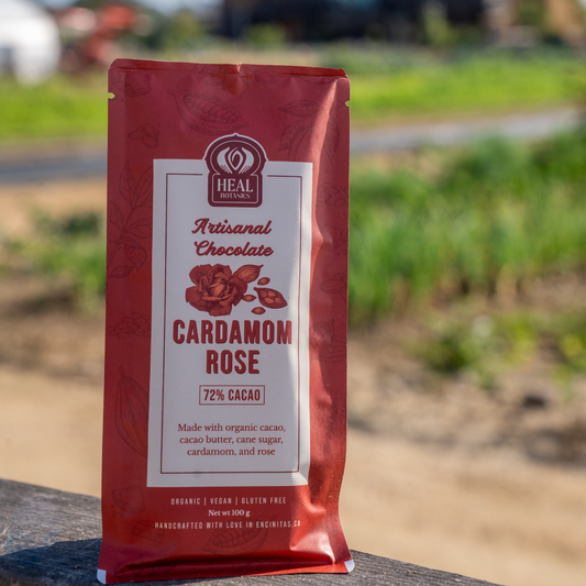 Cardamom Rose Chocolate