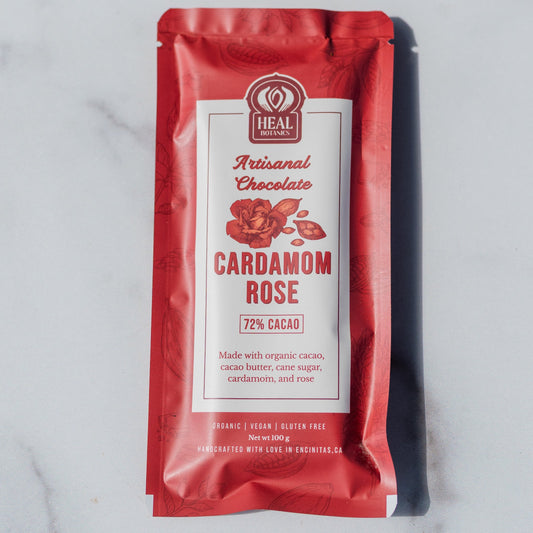 Cardamom Rose Chocolate