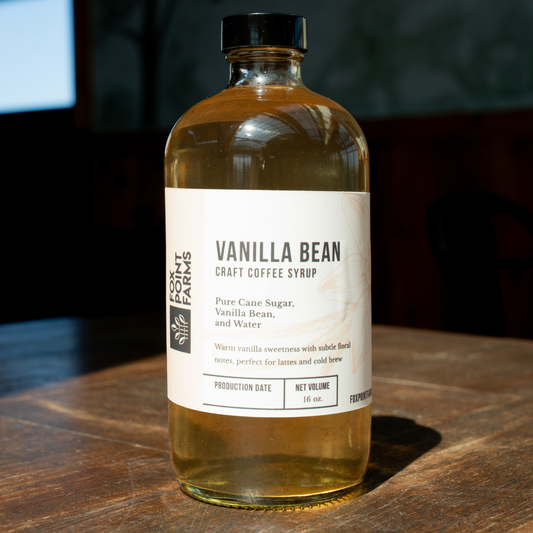 Vanilla Bean Craft Coffee Syrup